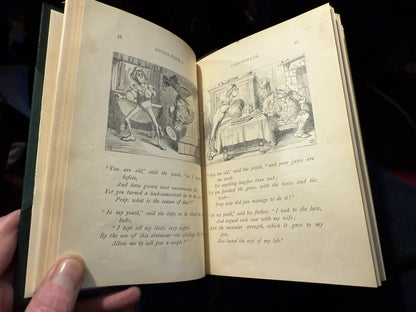 Lewis Carroll Alice's Adventures In Wonderland & Looking Glass Fine Binding 1896