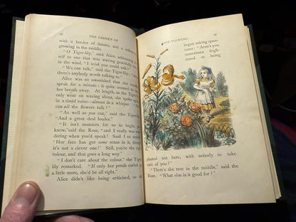 Lewis Carroll Alice's Adventures In Wonderland & Looking Glass Fine Binding 1896
