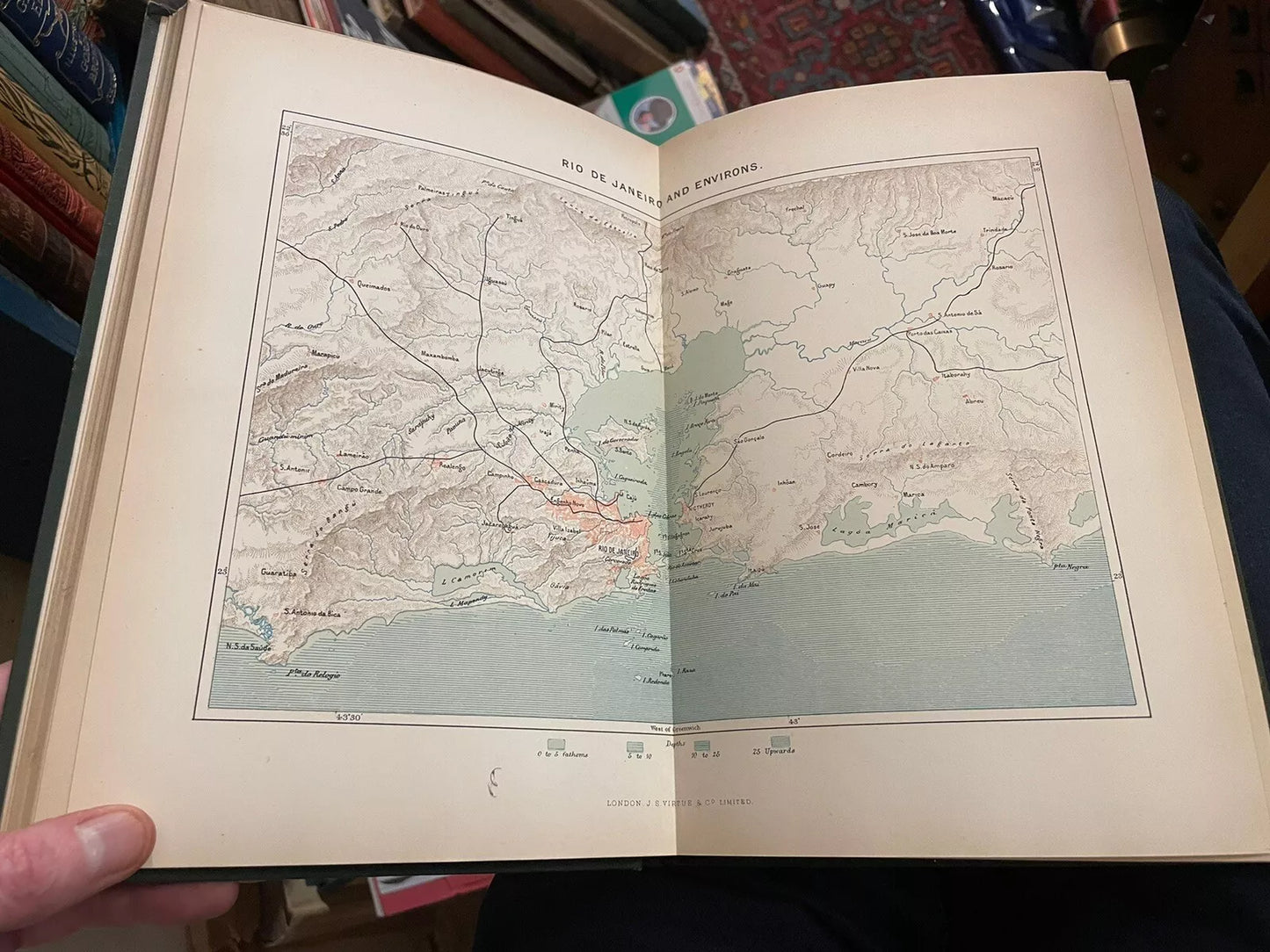 1894 The Universal Geography (38 Vols) The Earth and Its Inhabitants : Maps etc