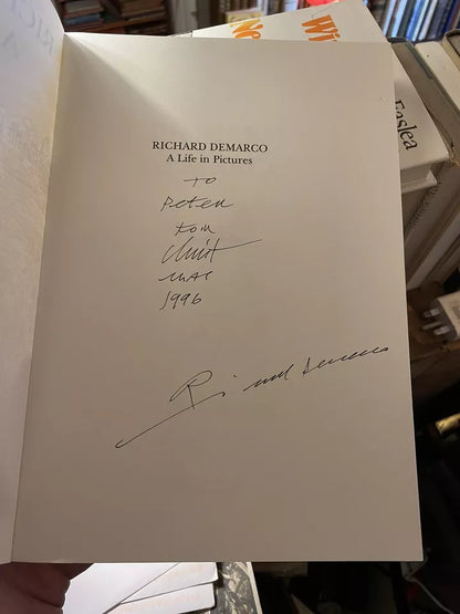 Richard Demarco (SIGNED COPY) A Life in Pictures : 1st Edition 1995