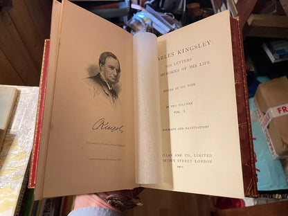 Charles Kingsley : His Letter and Memoirs of his Life (2 vols) Leather