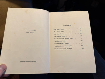 1913 Oscar Wilde : The Happy Prince and Other Fairy Tales : Illustrated