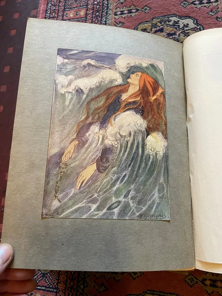 1910 Poems by Christina Rossetti : Florence Harrison 36 Tipped-in Colour Plates