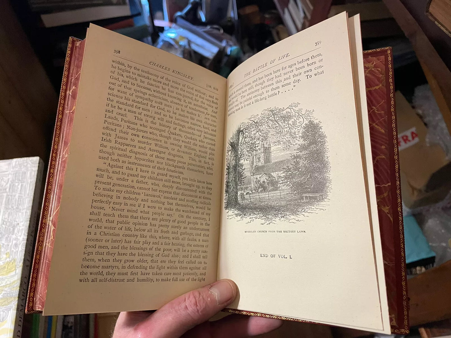 Charles Kingsley : His Letter and Memoirs of his Life (2 vols) Leather