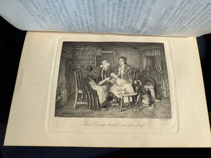 1896 Robert Burns : Poems and Songs Complete (4 Vols) Bound by Ramage