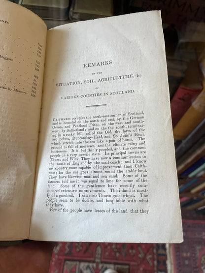 1836 The Observing Farmer's Travels Through Scotland