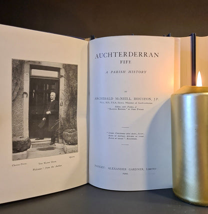 Auchterderran (Fife) - A Parish History, A.M. Houston: Hardback: Signed 1st Ed