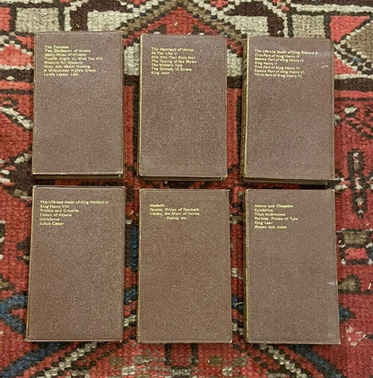 The Bijou William Shakespeare : Complete Works in 6 Volumes