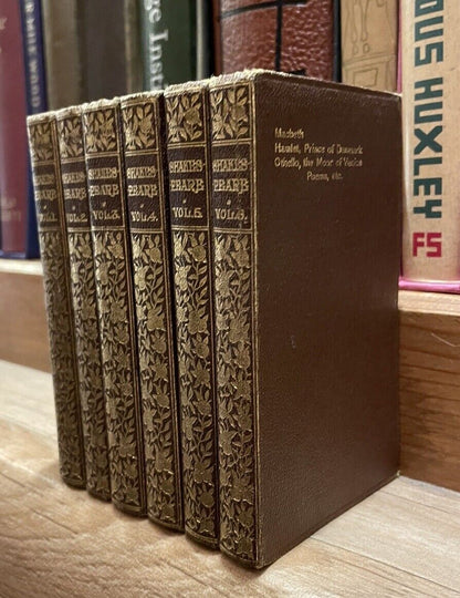 The Bijou William Shakespeare : Complete Works in 6 Volumes
