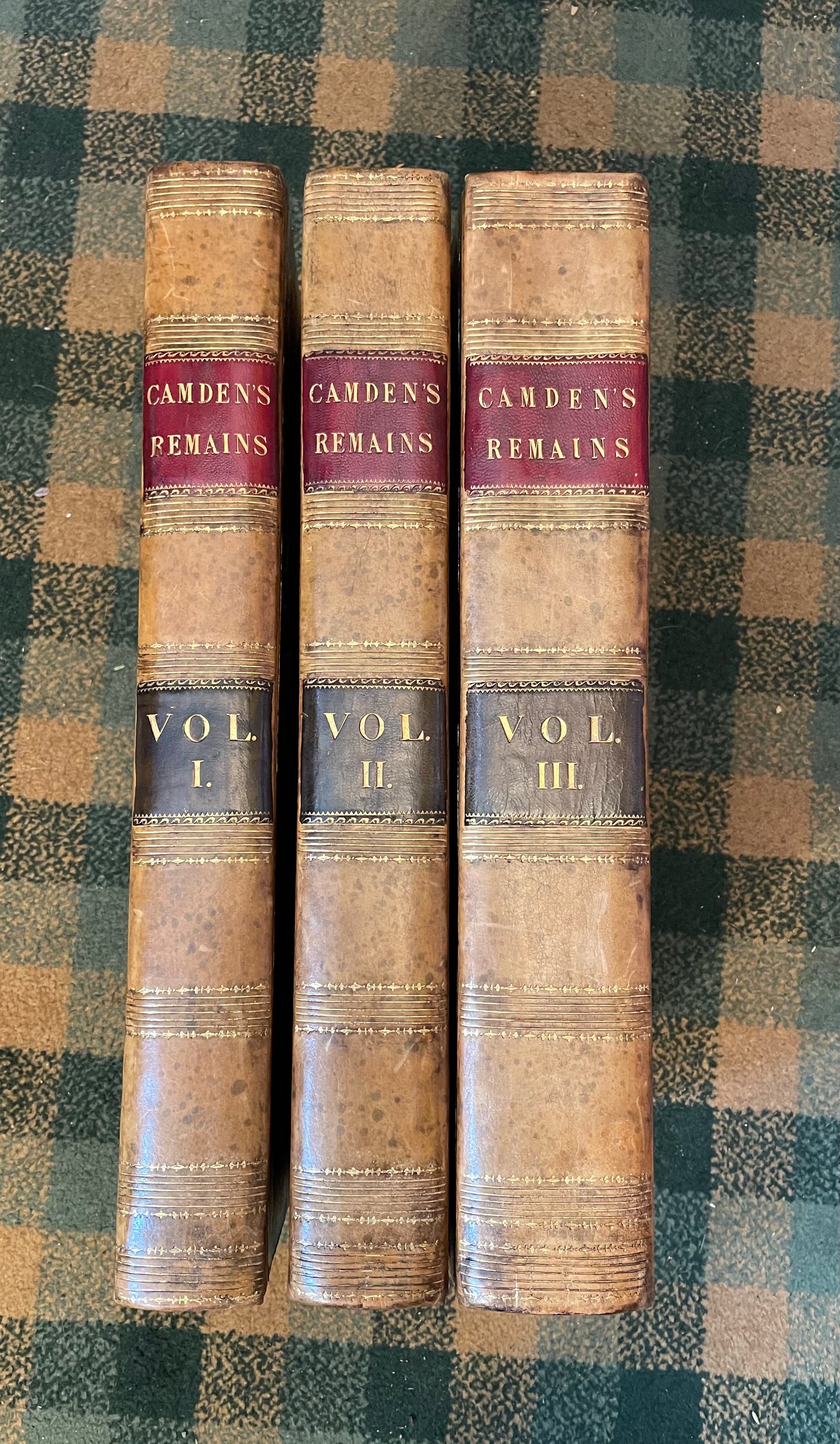 1789 Camden Britannia : 3 Vols : All 57 Maps Present