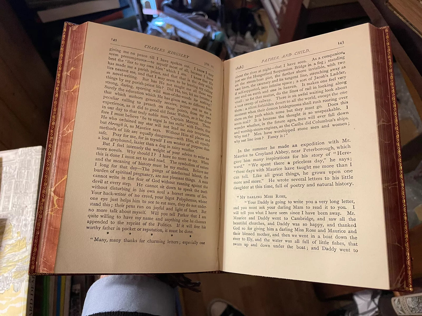 Charles Kingsley : His Letter and Memoirs of his Life (2 vols) Leather