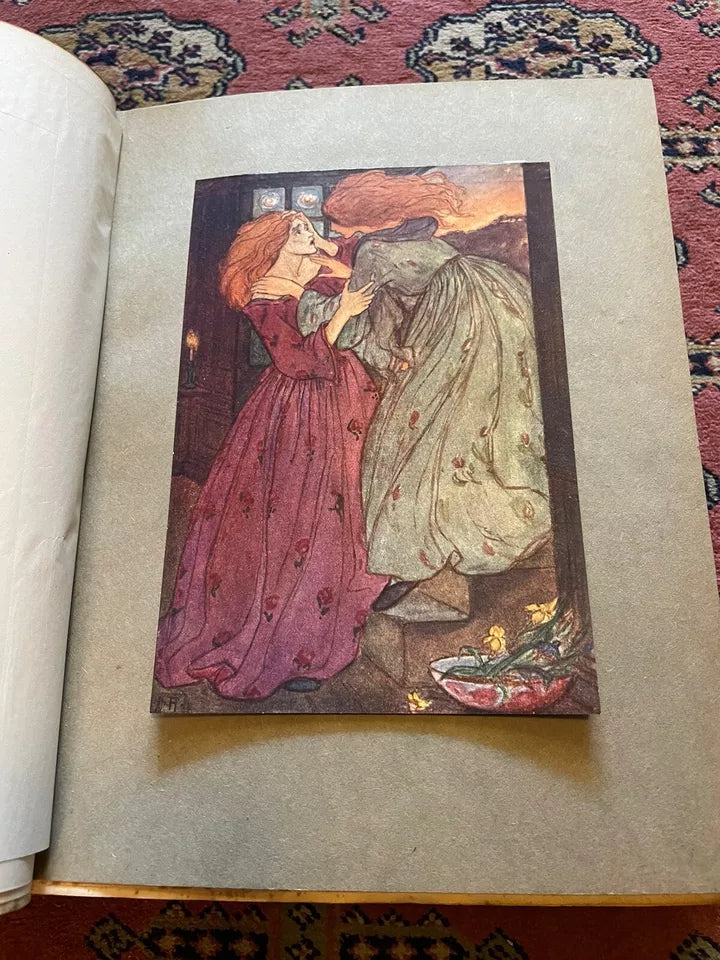 1910 Poems by Christina Rossetti : Florence Harrison 36 Tipped-in Colour Plates