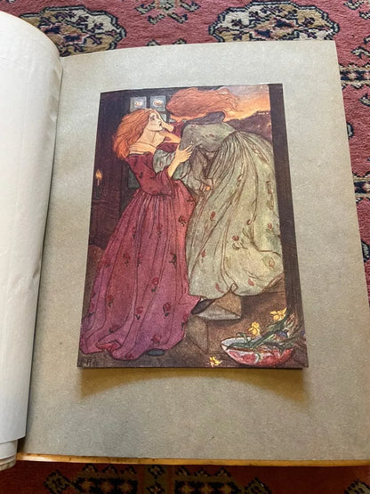 1910 Poems by Christina Rossetti : Florence Harrison 36 Tipped-in Colour Plates