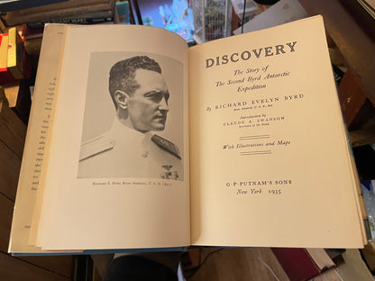 Richard E Byrd (Signed Association Copy) Discovery : Second Antarctic Expedition