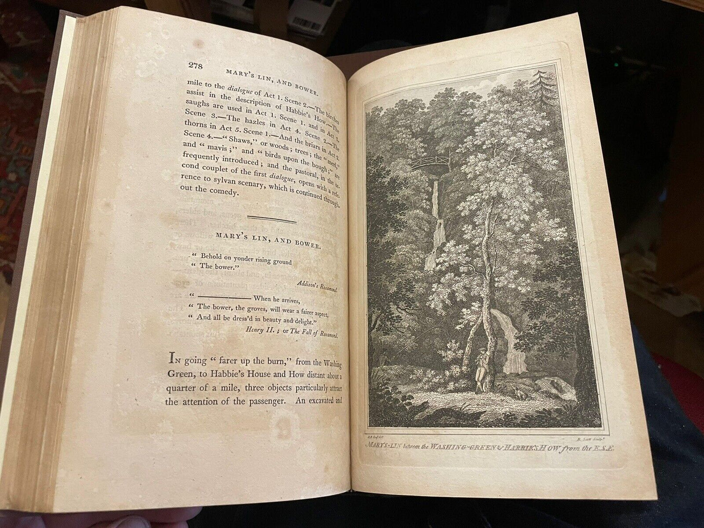 1808 The Gentle Shepherd : Allan Ramsay (2 Vols) Engraved Plates