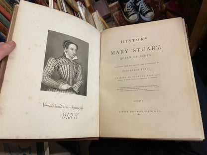 1874 History of Mary Stuart, Queen of Scots (2 volumes) Scottish History