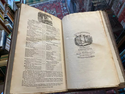 1839 The Post Office Annual Directory & Calendar 1839-40 : Edinburgh & Leith