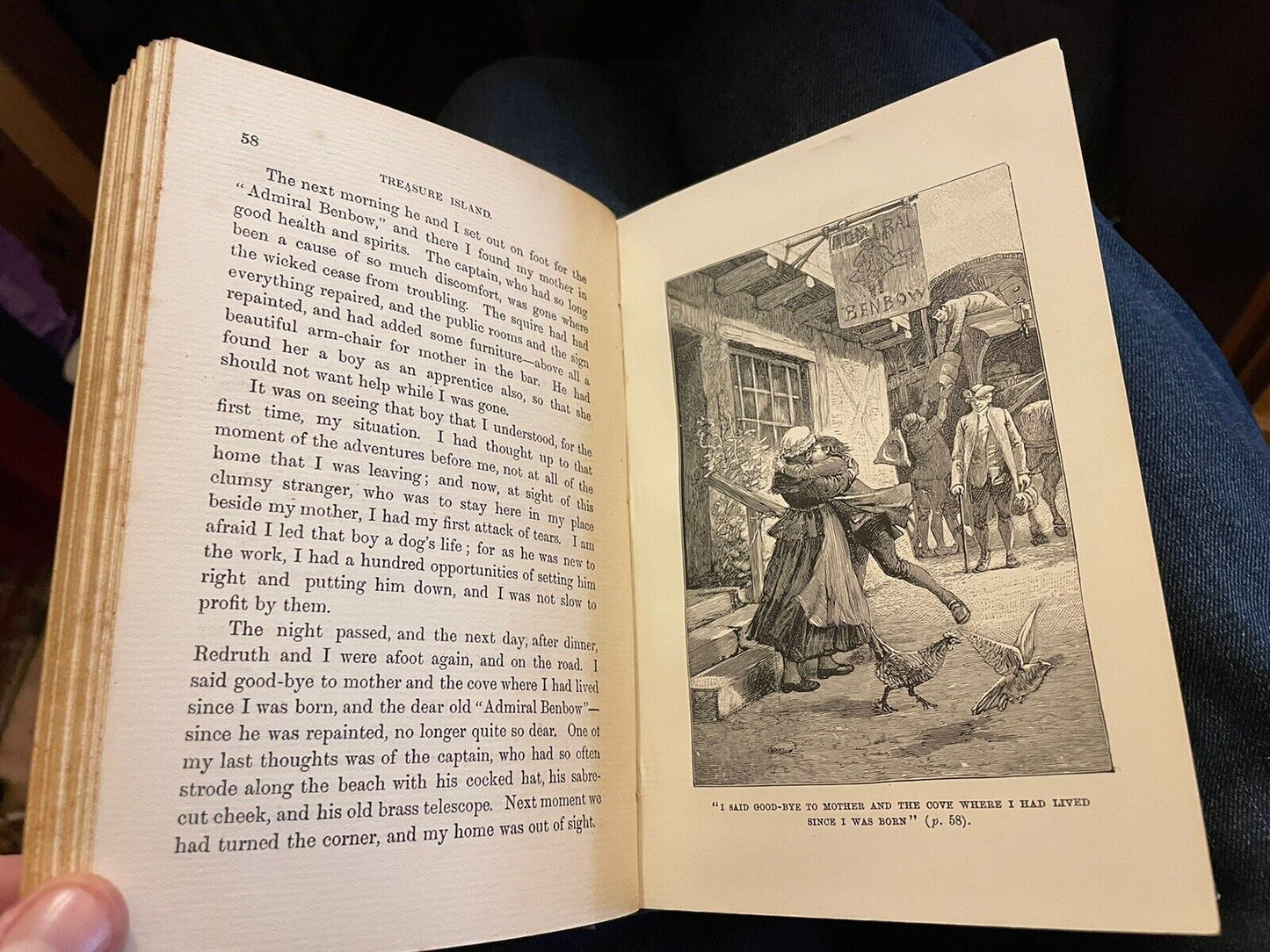 TREASURE ISLAND Robert Louis Stevenson ILLUSTRATED EDITION 1899 : Great Copy