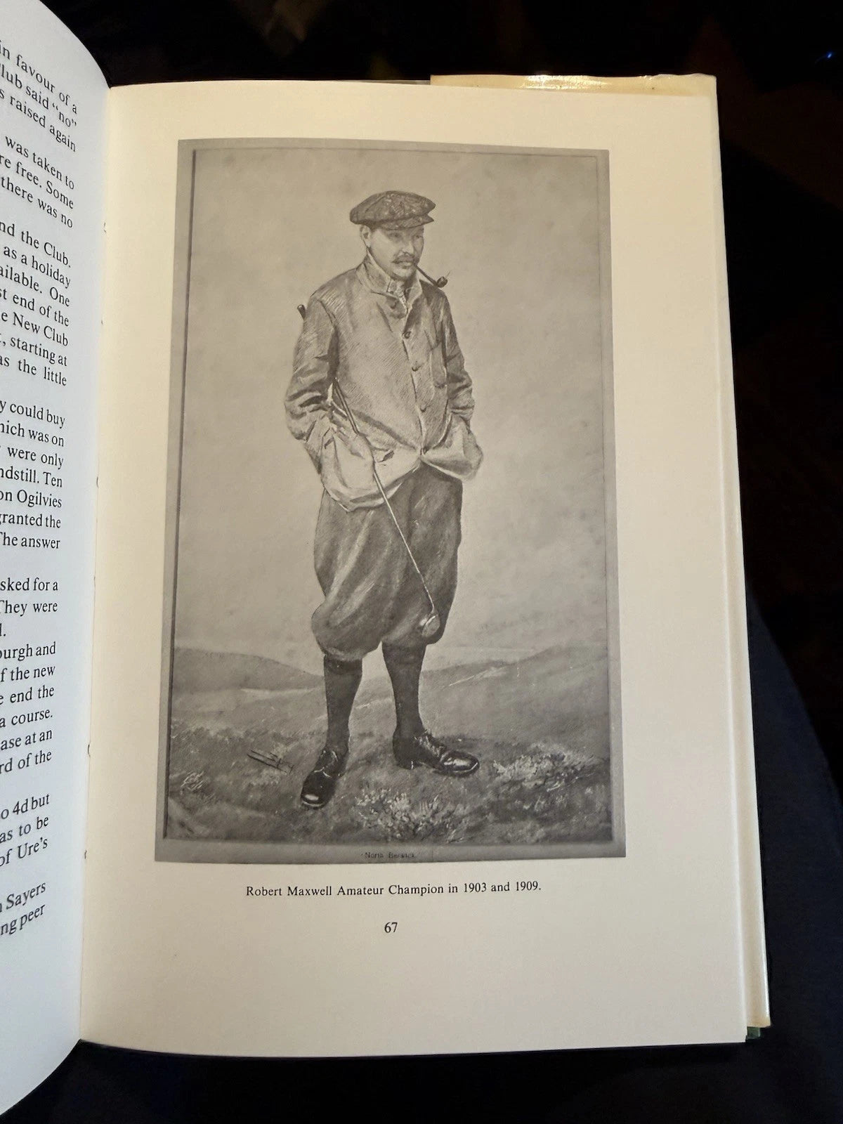 In the Wind's Eye: North Berwick Golf Club : Alistair Beaton Adamson : Golfing