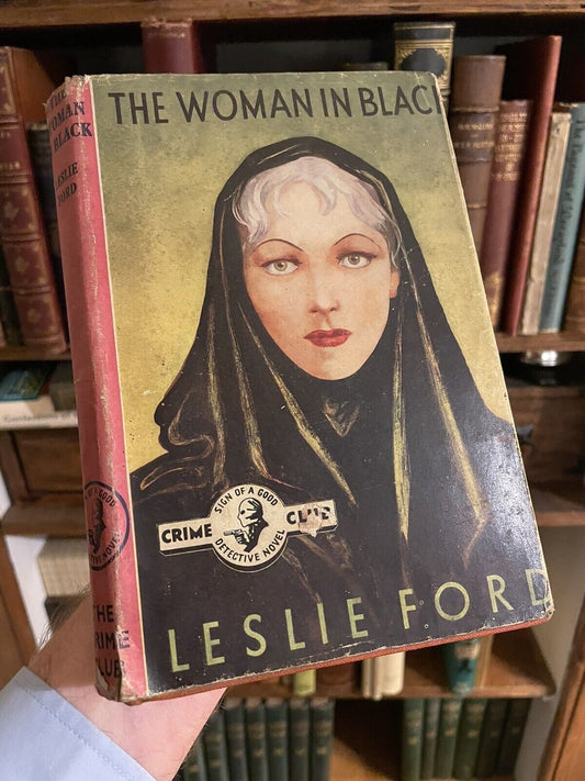1948 The Woman in Black : Leslie Ford : Collins Crime Club : Mystery 1st Edition