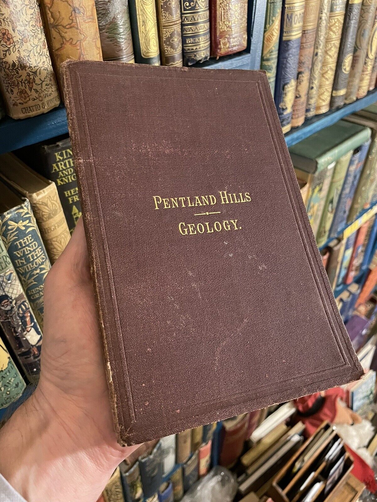 1865 On the Silurian Formation in the Pentland Hills :Edinburgh Geology