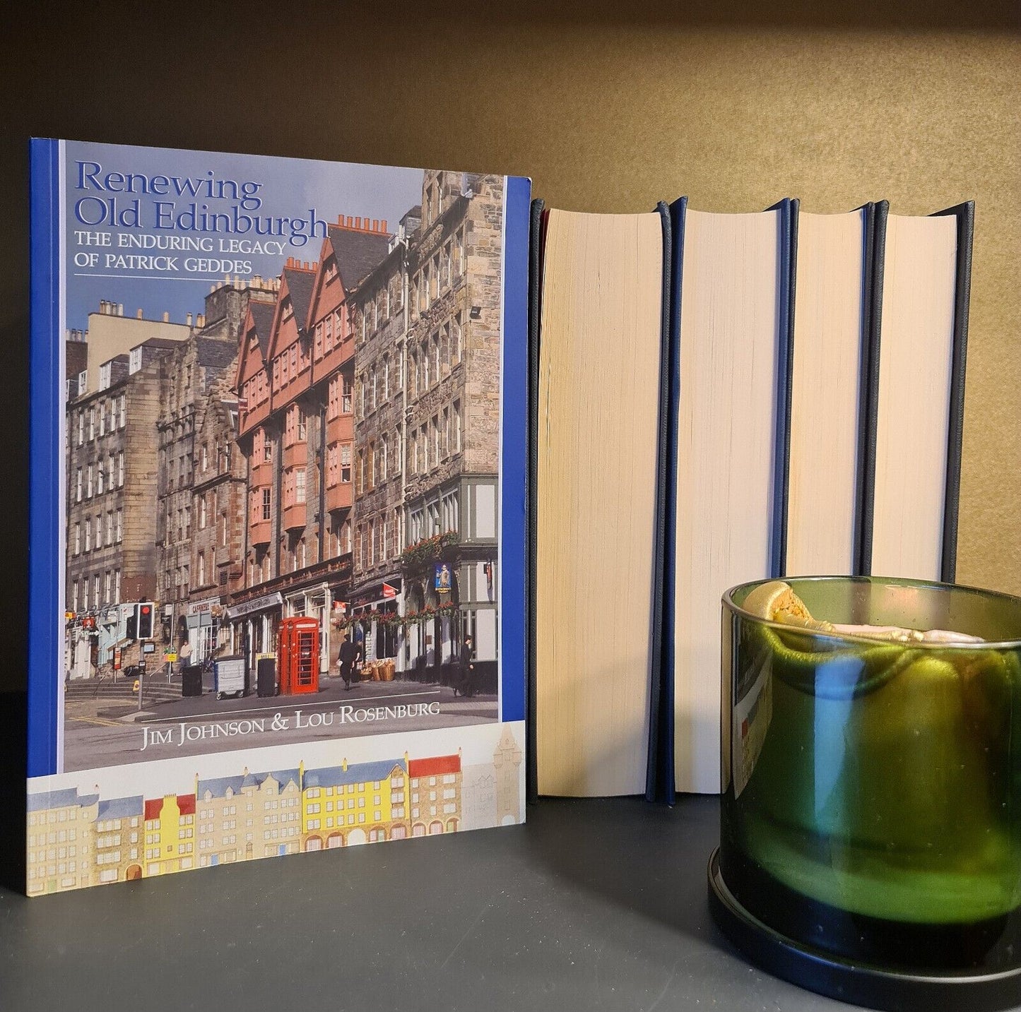 Renewing Old Edinburgh, Johnson & Rosenburg: 1st Edition: Architecture: Geddes