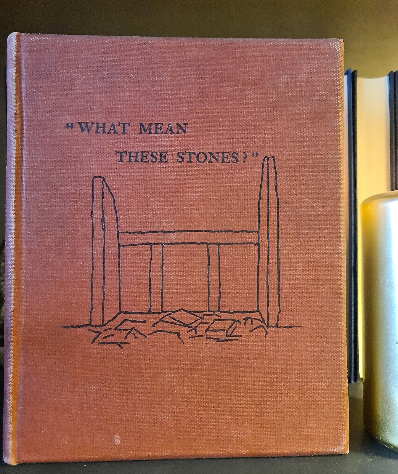 What Mean These Stones? C. MacLagan: Hardback: 1894: Celtic & Pictish History