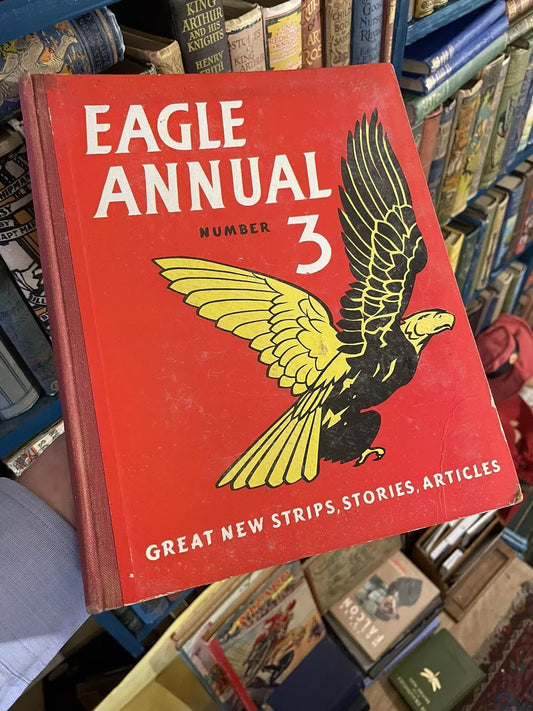 RARE EAGLE ANNUAL Number 3 : 1953 Vintage Comic Book Hardback