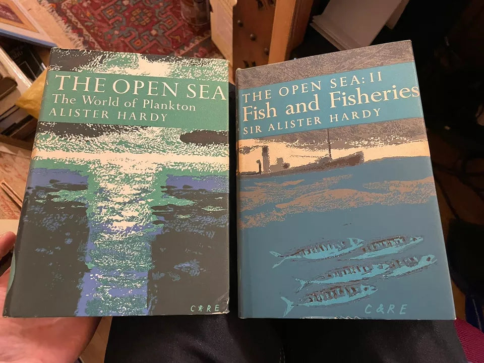 New Naturalist (NN) No 34 & 37 : The Open Sea : Sir Alister Hardy