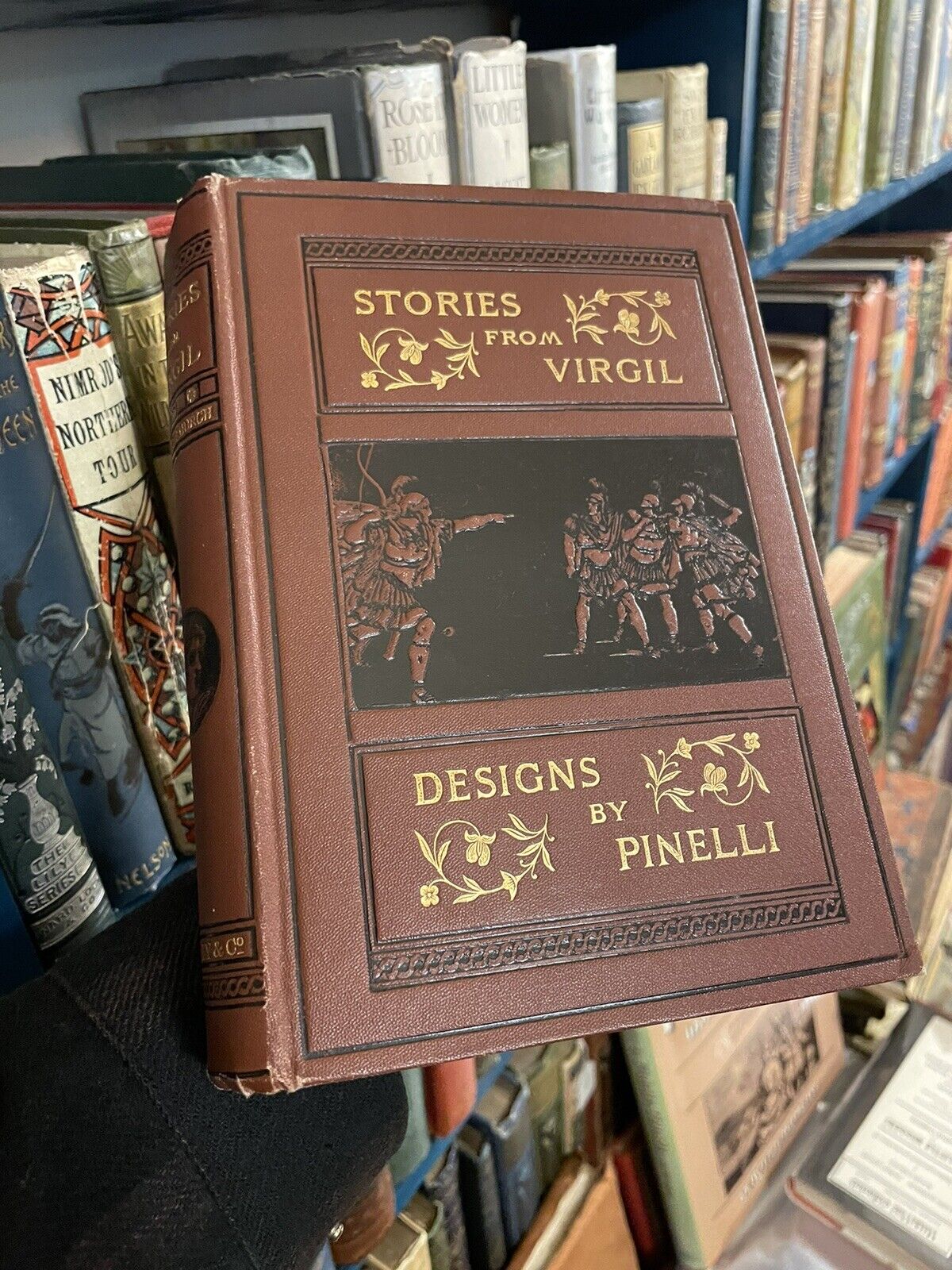 1898 Stories From Virgil : Designs by Pinelli : Rev. Alfred J. Church