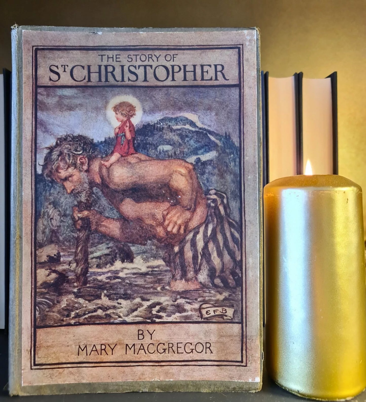 The Story of St. Christopher & St. Cuthbert, M. MacGregor: Hardback: c1918