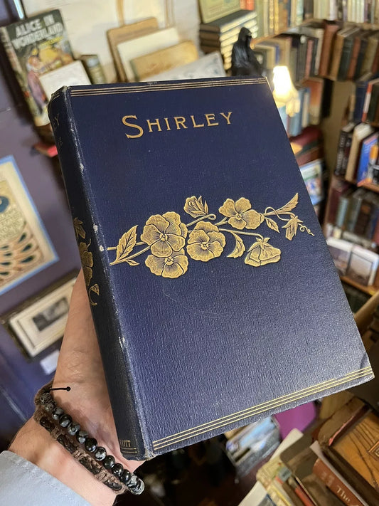 Charlotte Bronte : Shirley : Antique Copy 1905 : Lovely Cloth Binding
