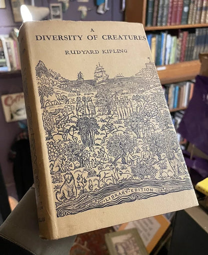 Rudyard Kipling : A Diversity of Creatures : 1st Edition 1917 in Dust jacket