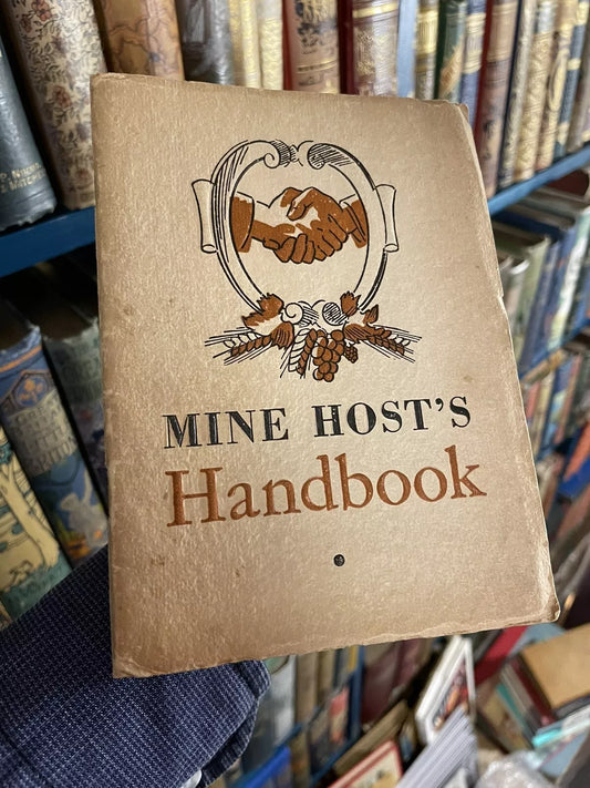 1934 Mine Host's Handbook : Whisky : Cocktail Recipes : Gin : Wines