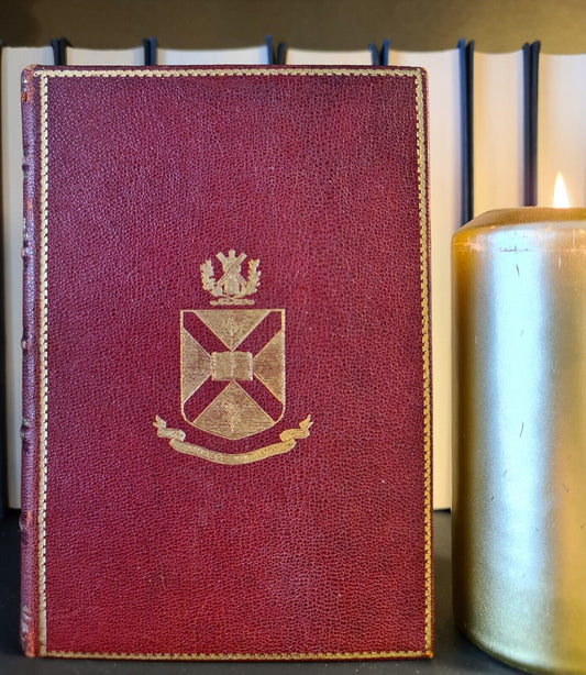 The Charm of Edinburgh, A. Hyatt: Leatherbound: 1913: Gilt: Illustrated