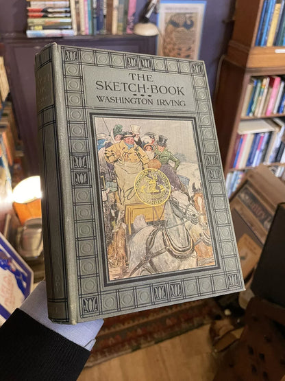 Washington Irving : The Sketch Book of Geoffrey Crayon Gent. : C E Brock c1910