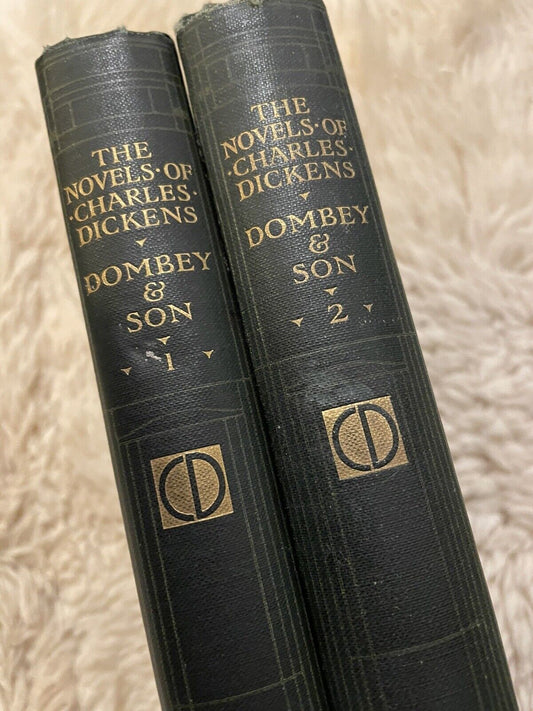 Charles Dickens : Dombey and Son : Talwin Morris Design : Illus by Phiz c1905