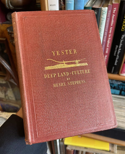 1855 The Yester Deep Land Culture : Farming : Ploughs : Cultivation East Lothian