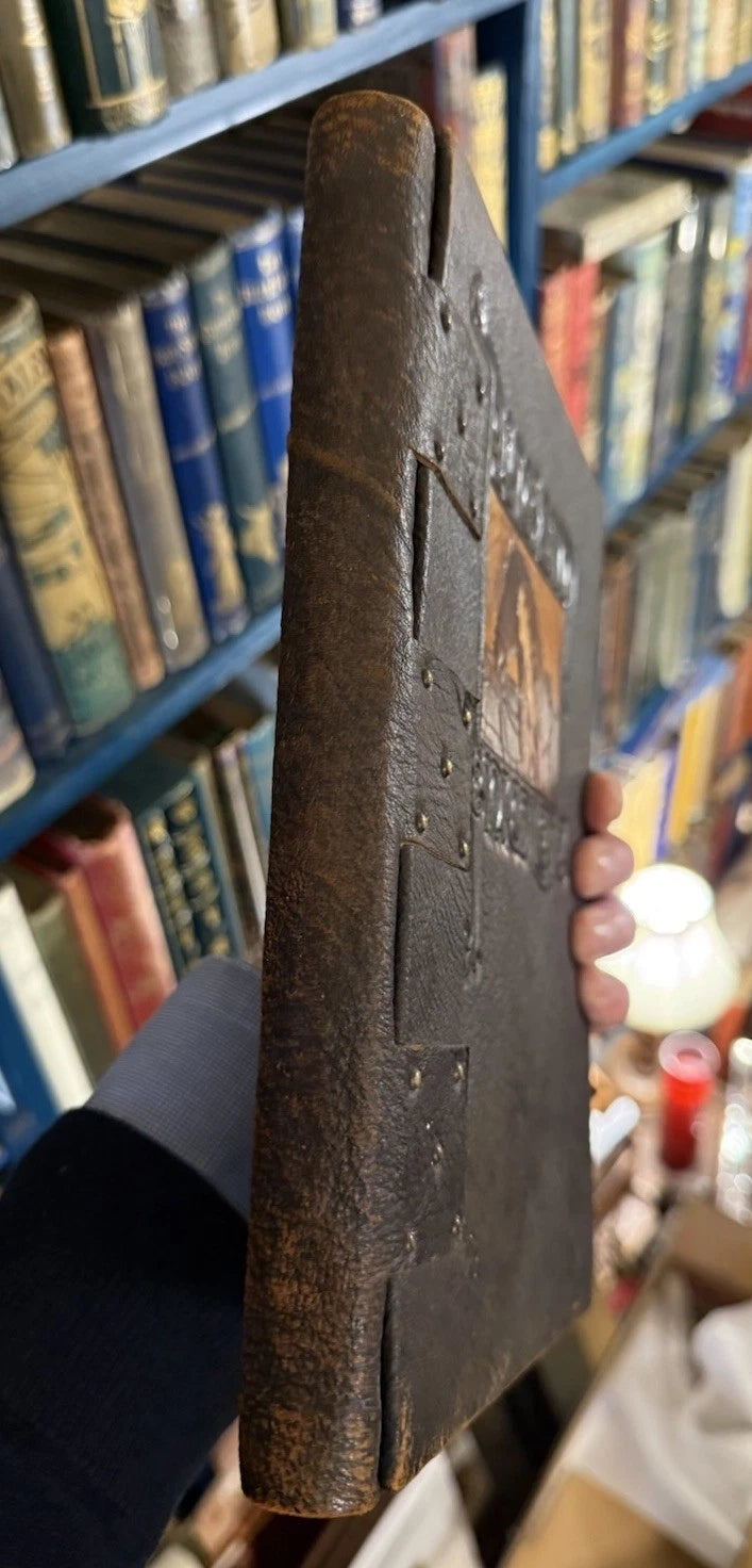 Aucassin and Nicolete : Evelyn Paul : Unusual Medieval Style Binding c1917
