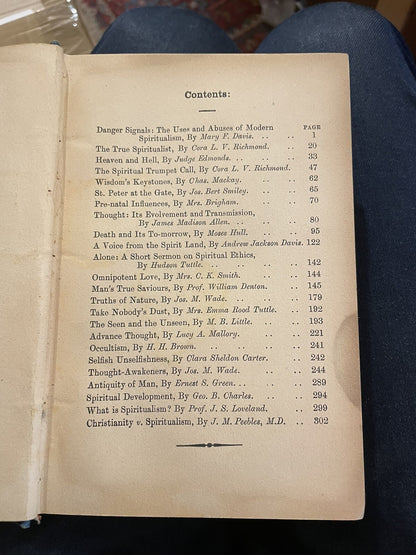 American Advanced Thought on Occult Subjects By America's Leading Minds