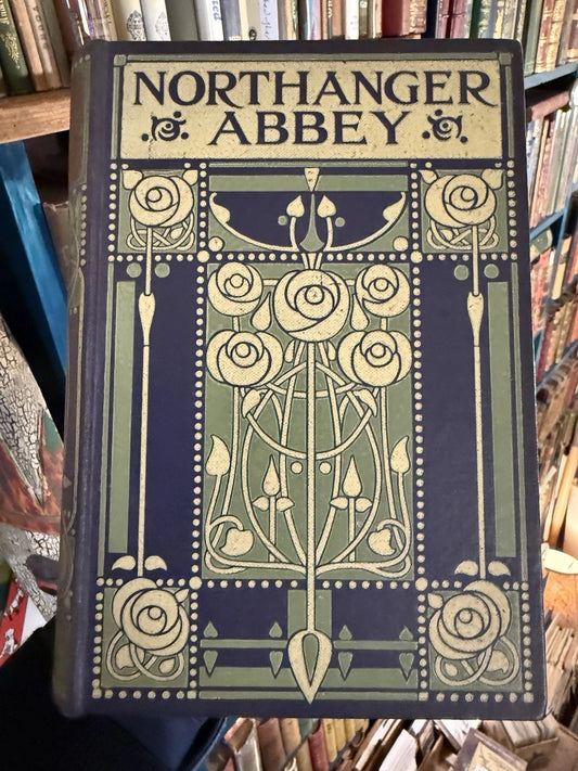 Jane Austen : Northanger Abbey : Cover by Ethel Larcombe : Blackie c1911