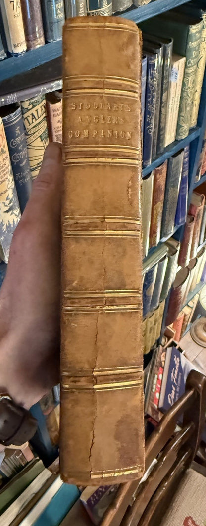1847 Stoddart's The Angler's Companion to The Rivers and Lochs of Scotland: 1st