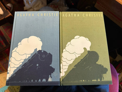Agatha Christie Folio Society 4.50 From Paddington Mystery of the Blue Train VGC