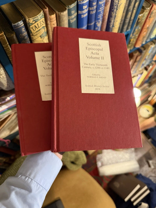 Scottish History Society : Scottish Episcopal Acta (2 Vols) : 2016 Hardbacks