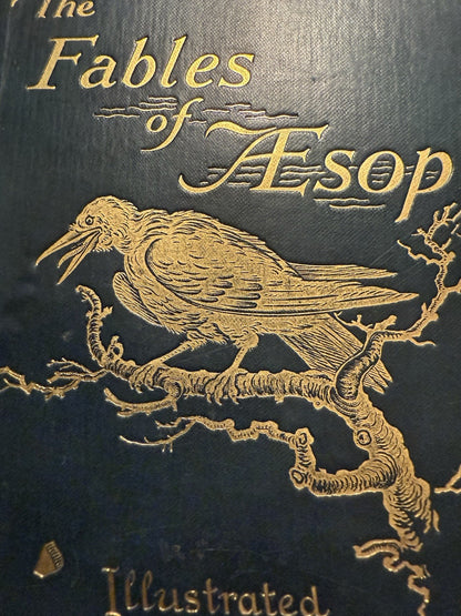 1894 The Fables of Aesop : Told Anew by Joseph Jacobs : Illustrated 1st edition