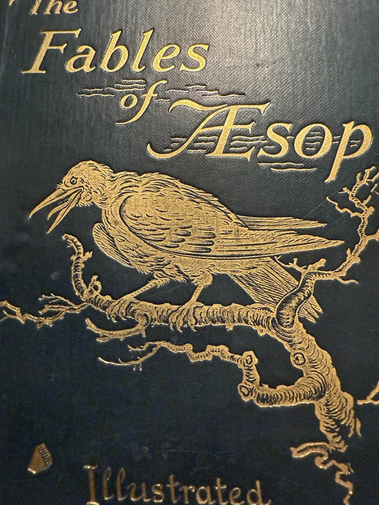 1894 The Fables of Aesop : Told Anew by Joseph Jacobs : Illustrated 1st edition