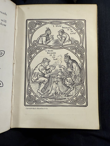 1894 The Fables of Aesop : Told Anew by Joseph Jacobs : Illustrated 1st edition