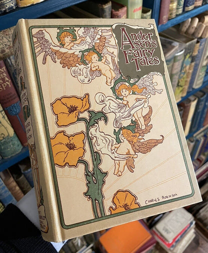 Fairy Tales From Hans Christian Andersen : Charles Robinson : Dust Jacket 1934