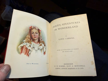 1907 Alice in Wonderland : Illus by Alice Ross : Lewis Carroll : Scarce Edition