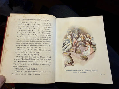 1907 Alice in Wonderland : Illus by Alice Ross : Lewis Carroll : Scarce Edition